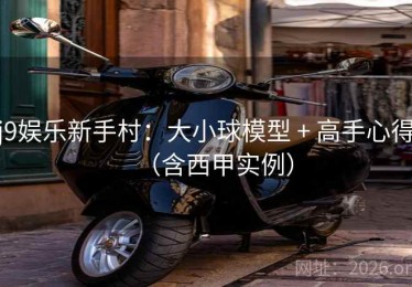 j9娱乐新手村：大小球模型 + 高手心得（含西甲实例）