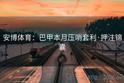 安博体育：巴甲本月压哨套利·押注锦囊