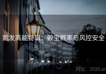 凯发高能特辑：骰宝概率与风控安全
