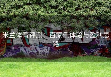 米兰体育评测：百家乐体验与盈利思路