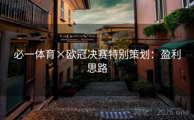 必一体育×欧冠决赛特别策划：盈利思路